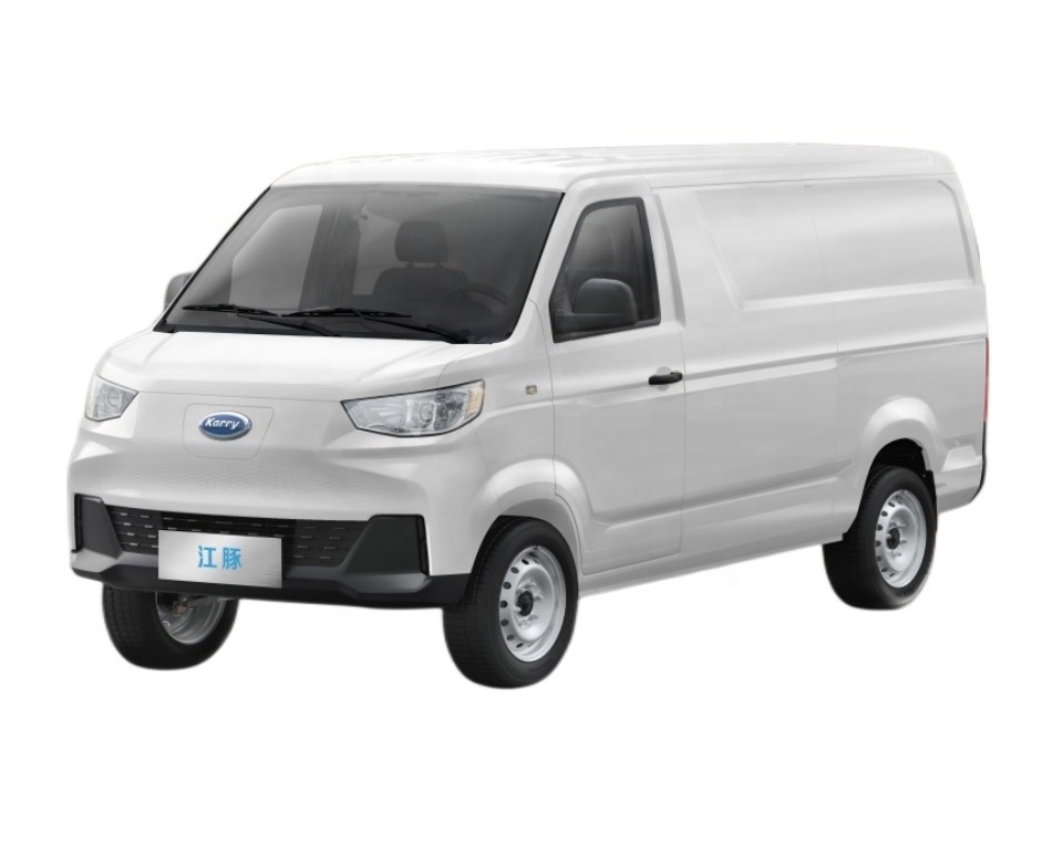 Large capacity 4door 2seat mini van ev car hot sale electric cargo truck KARRY Finless porpoiseEV