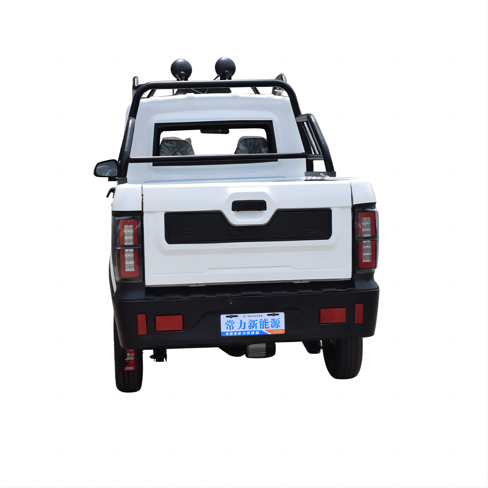 Double door electric vehicle pickup truck four Wheel Sedan Changli pickup