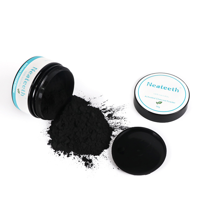 Bamboo Charcoal tooth powder RDA Approved 100% Natural Coconut Shell 30g Home Use Teeth Whitening Powder