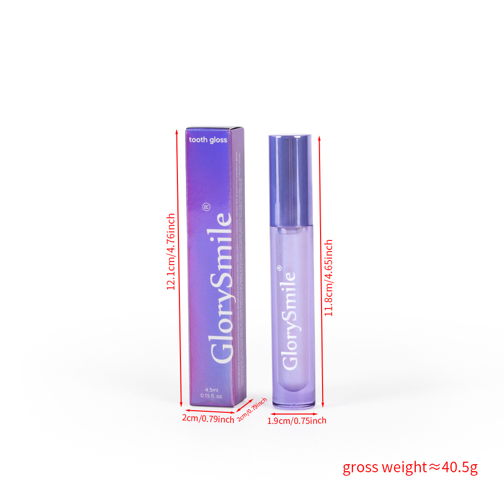 Private Logo OEM 4ml Glowing Effect Instant Teeth Brighten Tooth Gloss