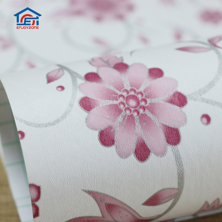 OEM 3D Effect Beautiful Flower Wallpapers For Living Room