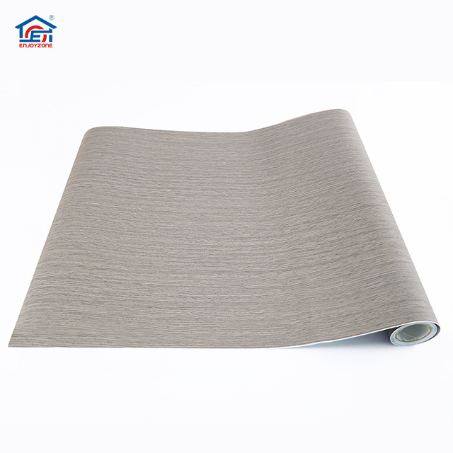 Grey Wood Peel and Stick Self-Adhesive Removable Wall paper rolls Wallpaper Wallpapers For Furnitures