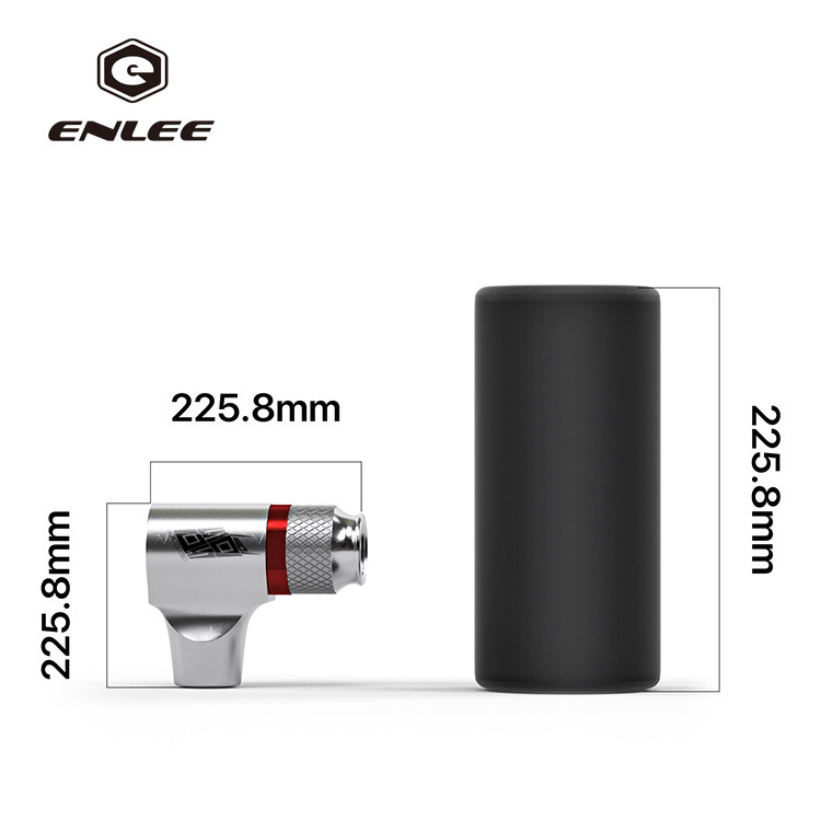 ENLEE CO2 Bike Pump Inflator NO CO2 Cartridge Aluminum Tire Tube Mini Hand Bicycle Air Pump