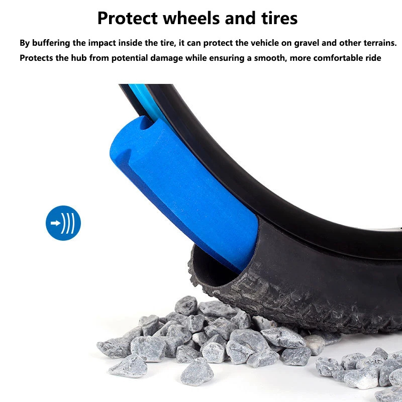 MTB 26 27.5 Inch Tubeless Bike Vacuum Tire Liner Pad Multifunction Explosion-Proof Tire Protection for Bicycles