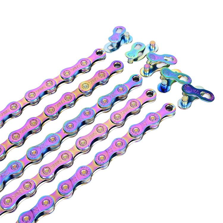 SUMC Mountain Road Bike Variable Speed Chain 9 10 11 12 Speed Ultra Light Color Plating Bicycle Chain