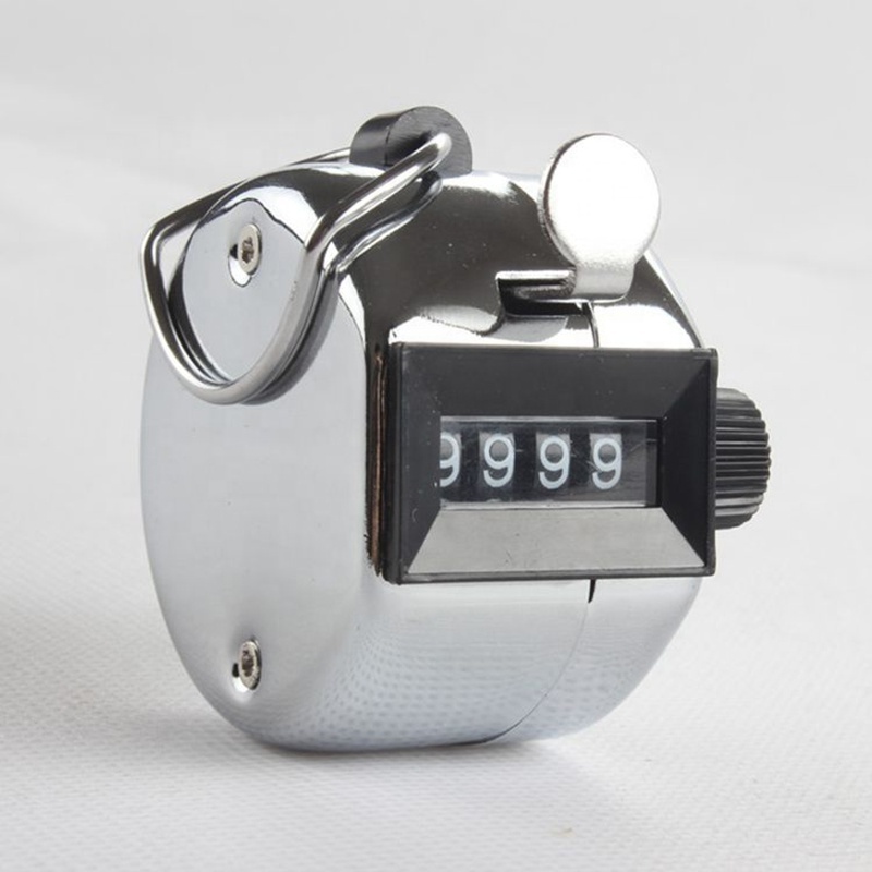 Metal Manual Hand Pressed Digital Tally Counter