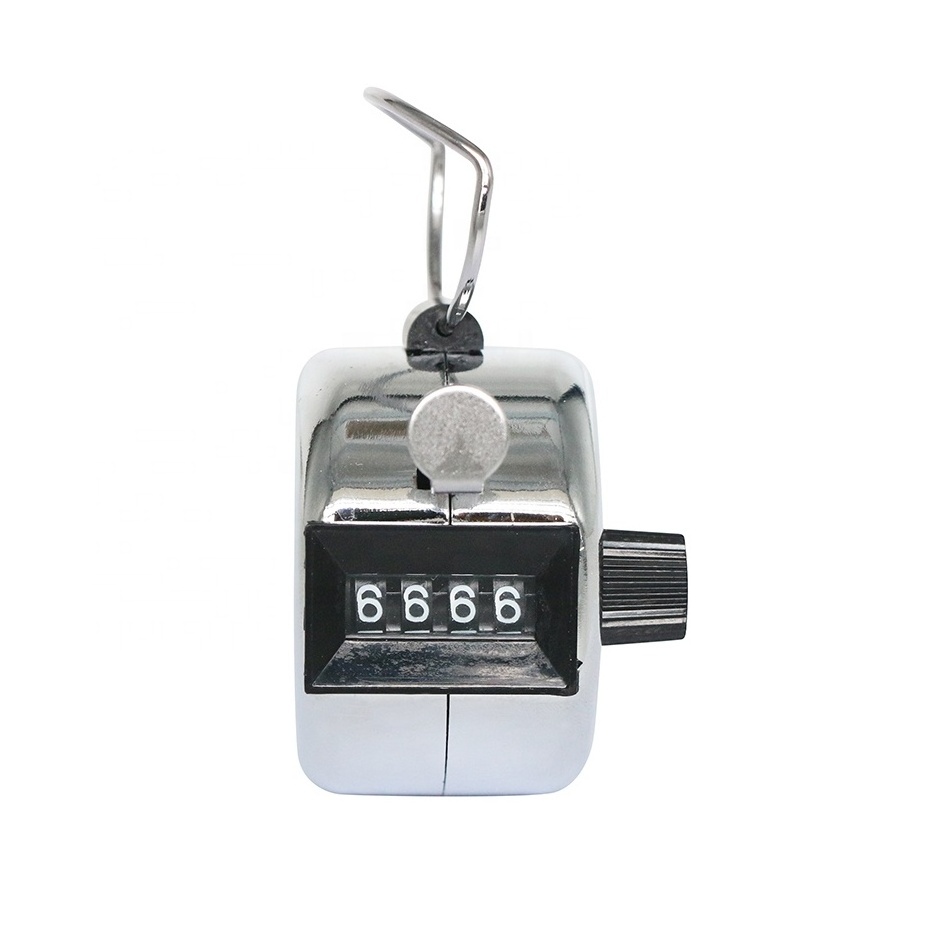 Metal Manual Hand Pressed Digital Tally Counter