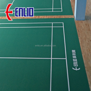 Enlio sport floor / BWF badminton court floor / Badminton Floor Mat