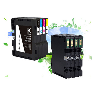 Premium Sublimation Sg500 Sg1000 Color Inkjet Ink Cartridge Compatible For Sawgrass Virtuoso Sg 500 1000 Printer