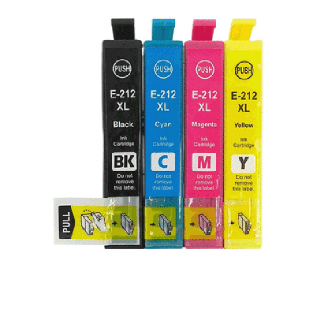 Compatible Inkjet Ink Cartridge 212 T212 212xl T212xl For Epson Workforce Xp 4100 4000 Wf-2830 Wf 2850 Printer