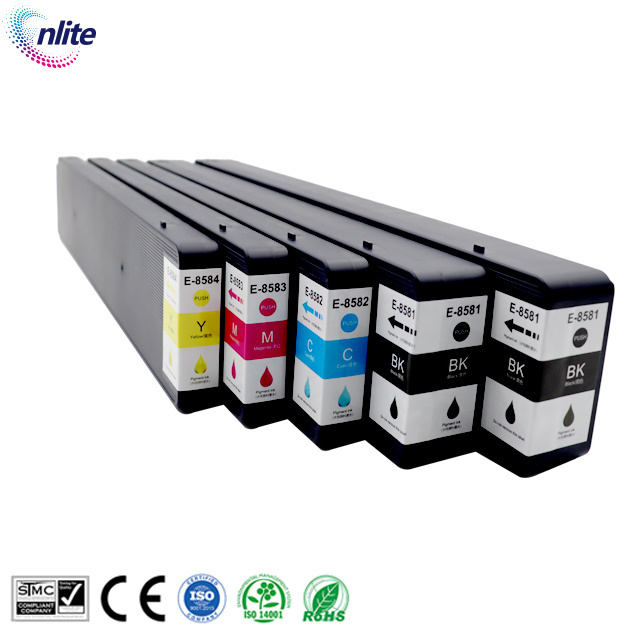 Wide Format Inkjet Cartridges 8581 T8581 Ink Cartridge For Epson Workforce Enterprise wf c20590/wf-c20590