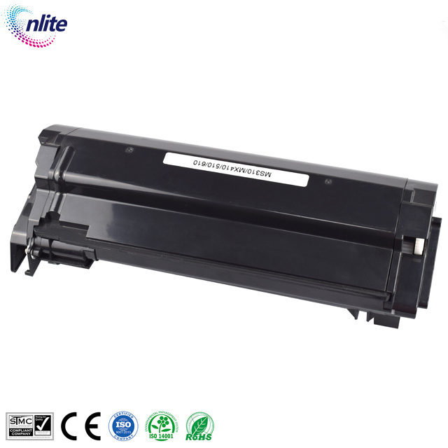 For lexmark ms310 toner cartridge Ms310dn Ms312d Ms610 Ms410 Ms510dn New Compatible Toner Cartridge Ms310