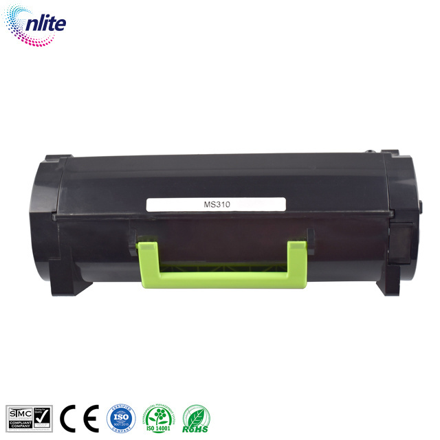 For lexmark ms310 toner cartridge Ms310dn Ms312d Ms610 Ms410 Ms510dn New Compatible Toner Cartridge Ms310