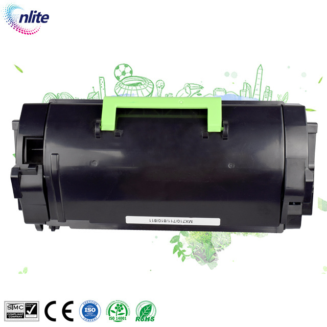 Toner Cartridge Mx710 Mx 711 Mx 810 Mx811mx812 Compatible For Lexmark MX710 Laser Toner Cartridge