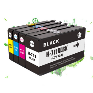 For Hp711 Premium Color 711 Xl 711xl Inkjet Ink Cartridge Compatible For Hp Designjet T120 T520 Printer