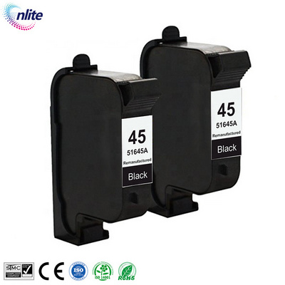 Tij ink cartridge for hp 45 black ink cartridge for handheld inkjet printer for hp 45