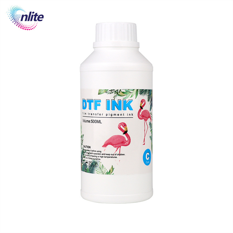 Enlite dtf printing ink heat transfer wide formate dtf ink transfer for Tshirt mouse pad canvas pvc eva inks