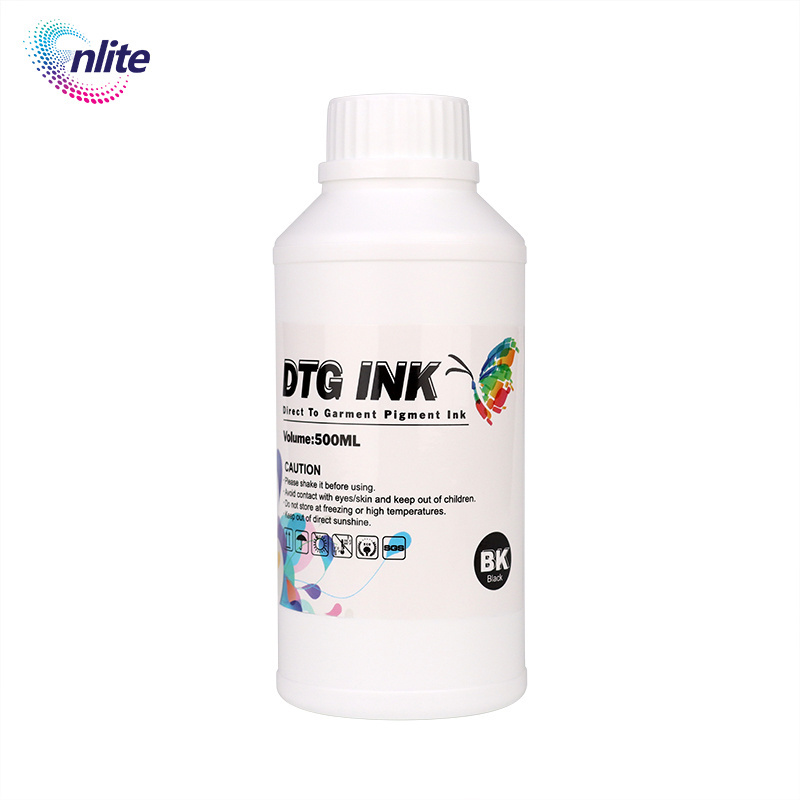 500ml dtg printer t shirt print ink price used for epson Dx5 Dx7 xp600 Printhead i3200 4720 printing inks