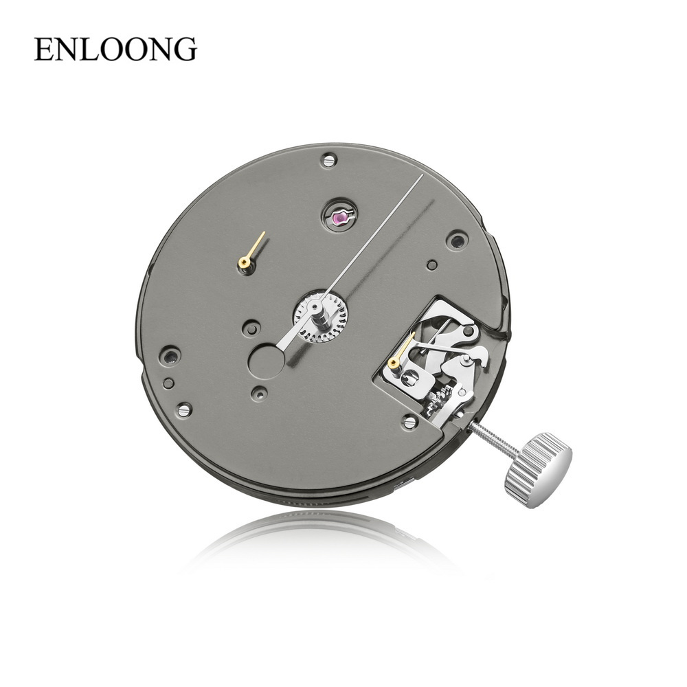 ENLOONG Luxury Modified ST19 38 Hours Chronograph Movement Black Manual Winding Mechanical Movement