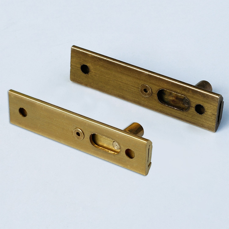 Brass Door Security Latch Flush Bolt for Wooden Door WH-0618