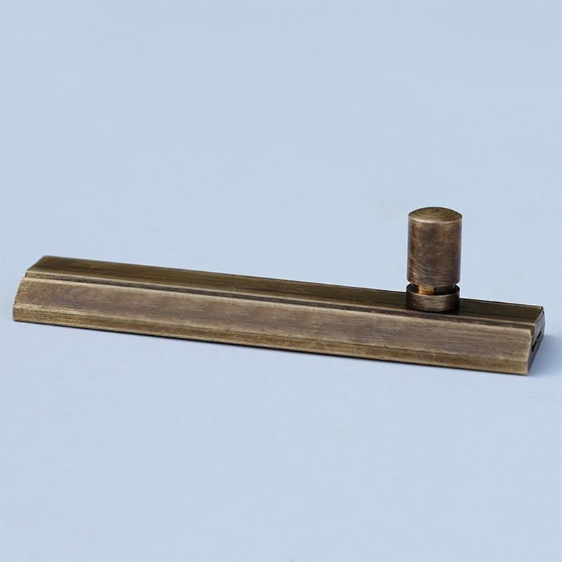 Brass Door Security Latch Flush Bolt for Wooden Door WH-0618