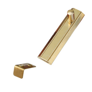 Brass Door Security Latch Flush Bolt for Wooden Door WH-0618