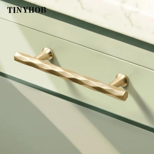 Gold Handles for Furniture Cabinet Zinc Alloy Knobs and Handles Kitchen Drawer Knobs Cabinet Pulls Cupboard Handles Knobs