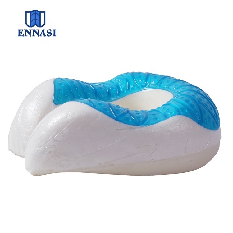 Hot Sale New Design Cooling Gel Memory Foam U Shape Neck Pillow Travel and Pillow