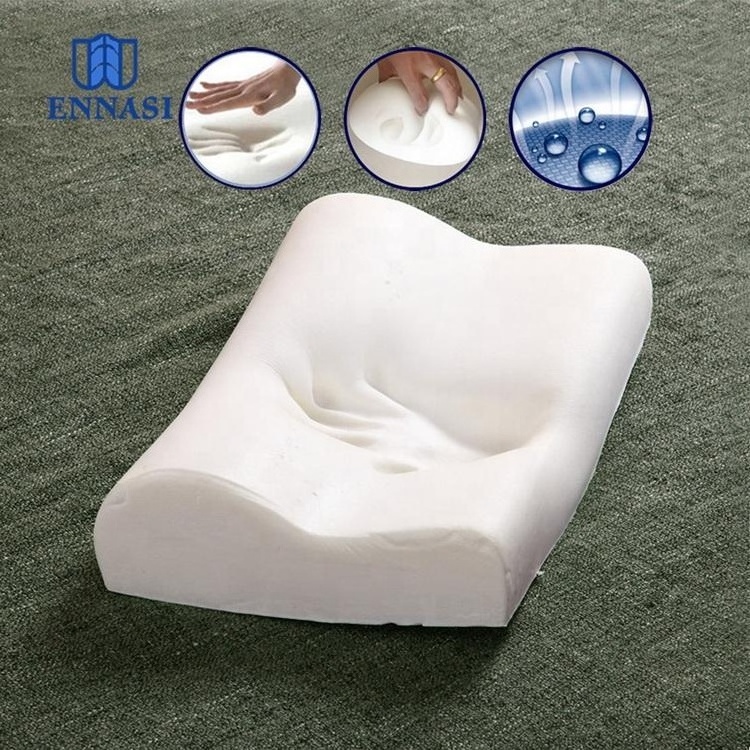 Adjustable Comfortable Bamboo Fabric Cover Memory Foam Pillow Orthopedic Contour Bed Head Rest Wedge Pillow