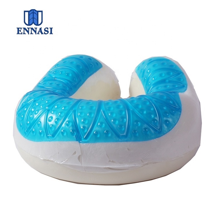 Hot Sale New Design Cooling Gel Memory Foam U Shape Neck Pillow Travel and Pillow