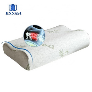 Adjustable Comfortable Bamboo Fabric Cover Memory Foam Pillow Orthopedic Contour Bed Head Rest Wedge Pillow