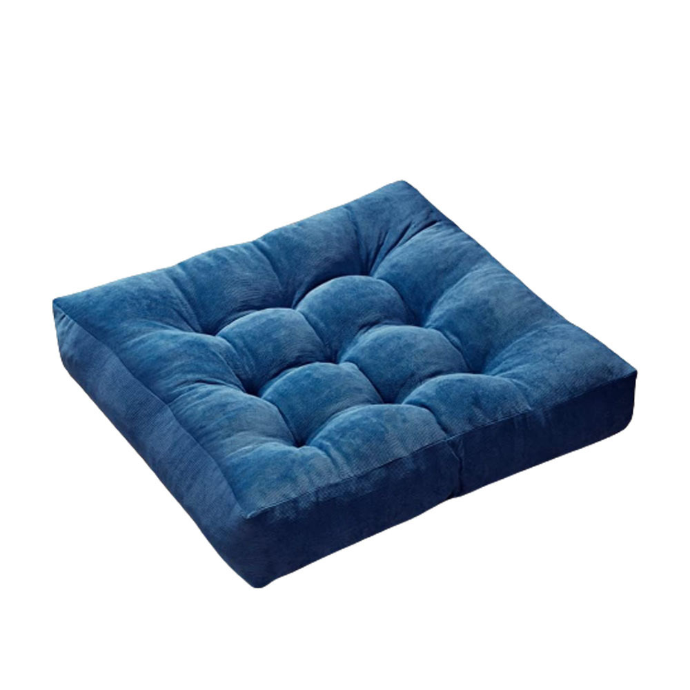 Customized Shredded Memory Foam Outdoor Floor Cushion Square Orthopedic Pillow for Good Support