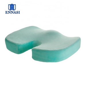 High Density Coccyx Orthopedic Memory Foam Seat Cushion Office Chair and Car Seat CE 100% Polyester Adults Moulding OBLONG