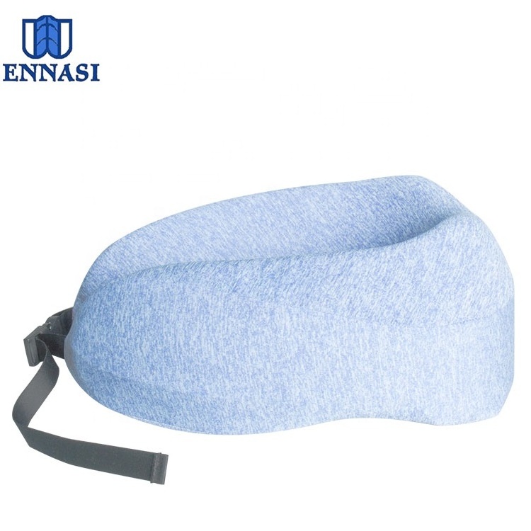 100% Pure Memory Foam Adjustable Car Airplane Travel Neck Support Pillow