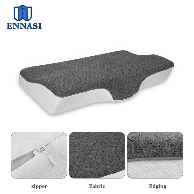 Factory best memory foam orthopedic pillow cushion shredded memory foam pillow filling