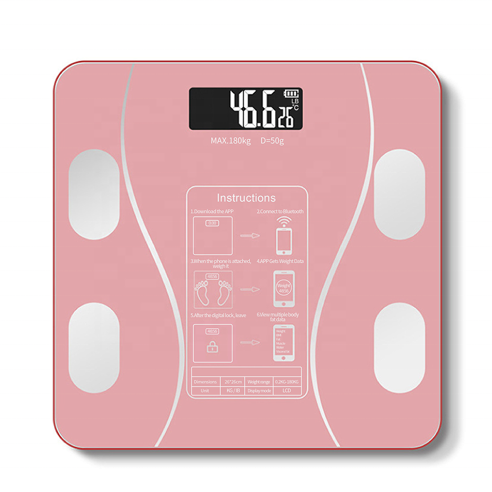 Body Scale Instrument Body Composition Smart Body Fat Scale Electronic Personal Weight Scale ...
