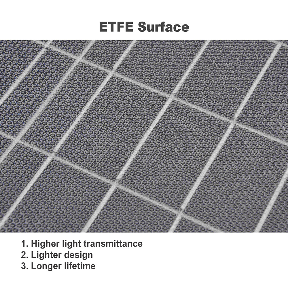 Monocrystalline solar panel 60W 120W 140W 200W 400w  Portable Power Station High Efficiency Flexible Solar Panels