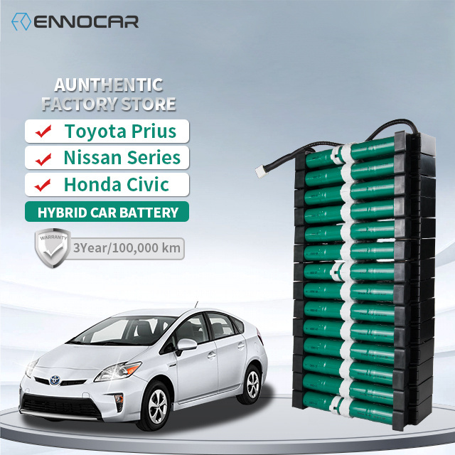 Ennocar Wholesaler Original New Ni-MH 14.4V 7.2V 6.5Ah Replacement Hybrid Battery Prius gen2/ gen3 camry Car Hybrid Battery