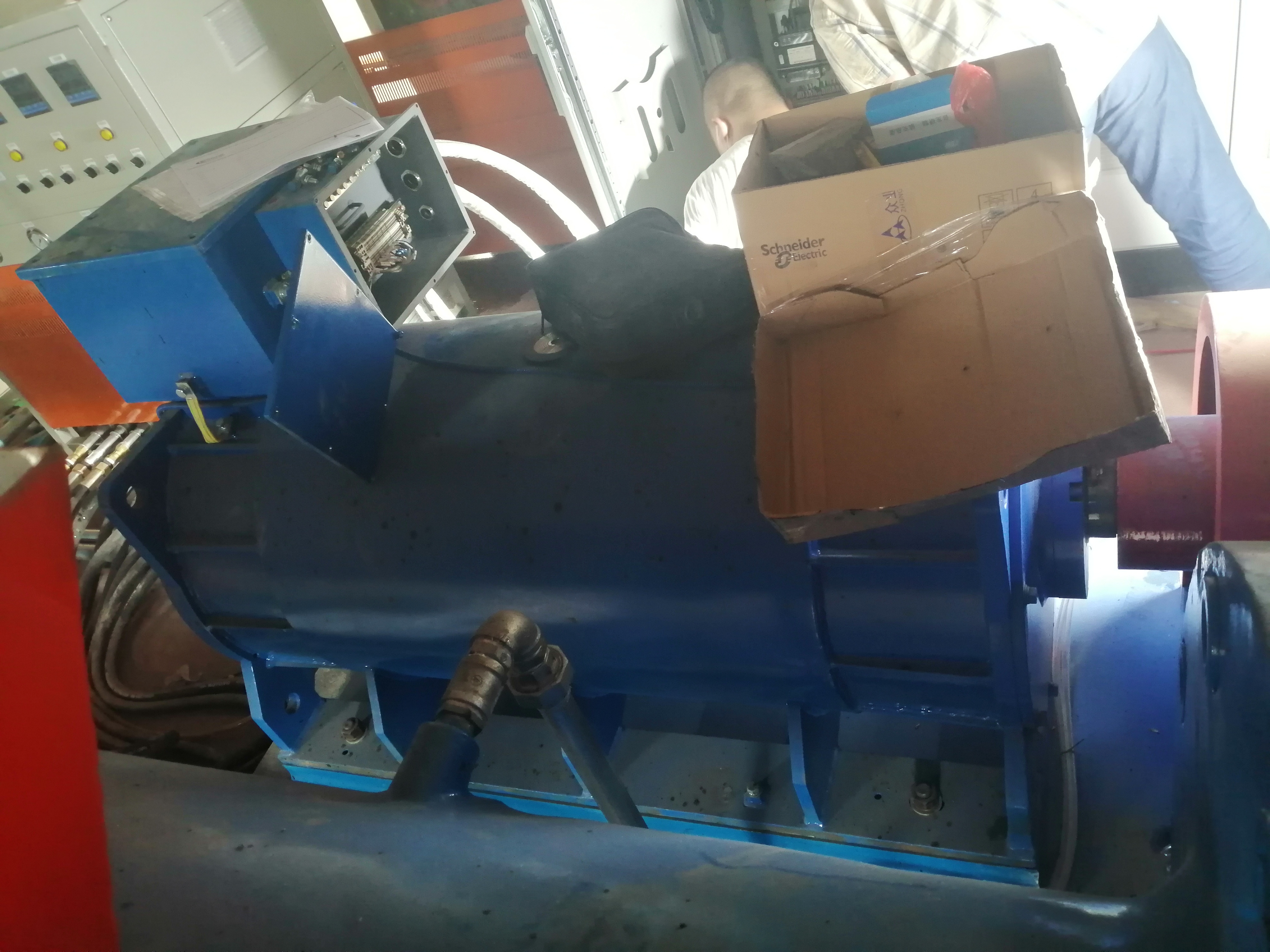 Energy Saving 37.5kw 100 Hp Belt Conveyor Direct Drive Electric Motor