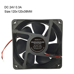 high cfm 12038 120mm exhaust fan 12v dc brushless fan