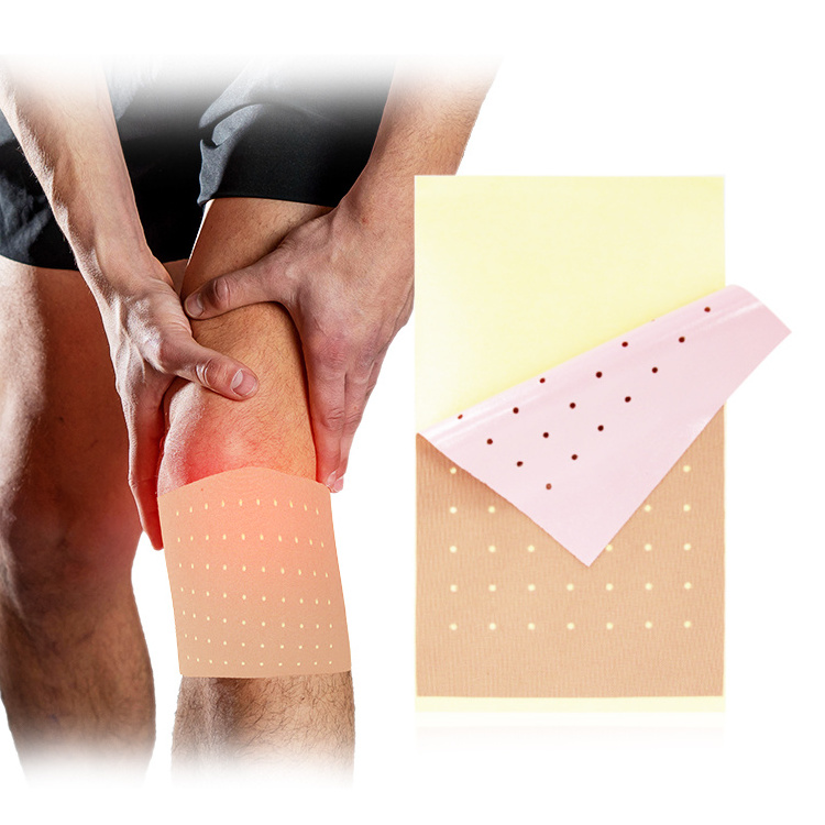 Enokon Chinese Herbal Hot Moxibustion Knee Pain Plaster Pain Relief Heat Patch Capsicum Plaster Supplier