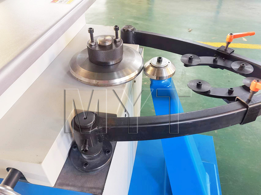 MYT Elbow making machine for spiral round air duct gorelocker