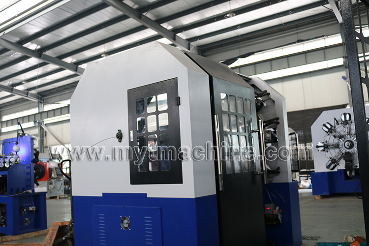 MYT CNC-1260 Automatic Camless CNC Spring Rotating Forming Machine, Wire Bending Machine, 12 Axis Spring Forming Machine