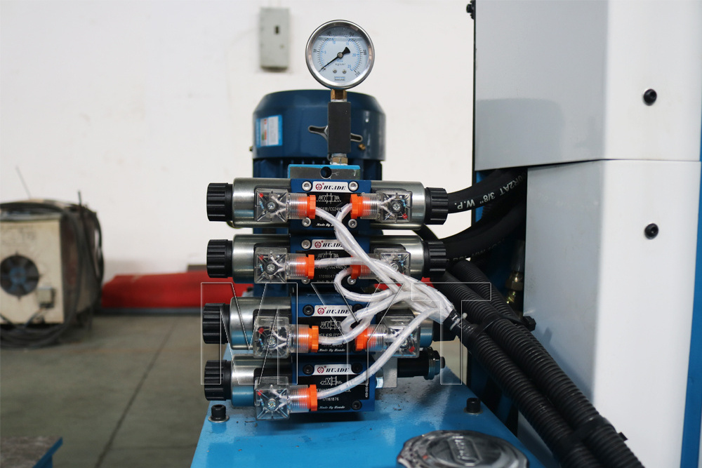 MYT hydraulic square duct seam closing machine / duct zipper / pittsburgh lock seam closer