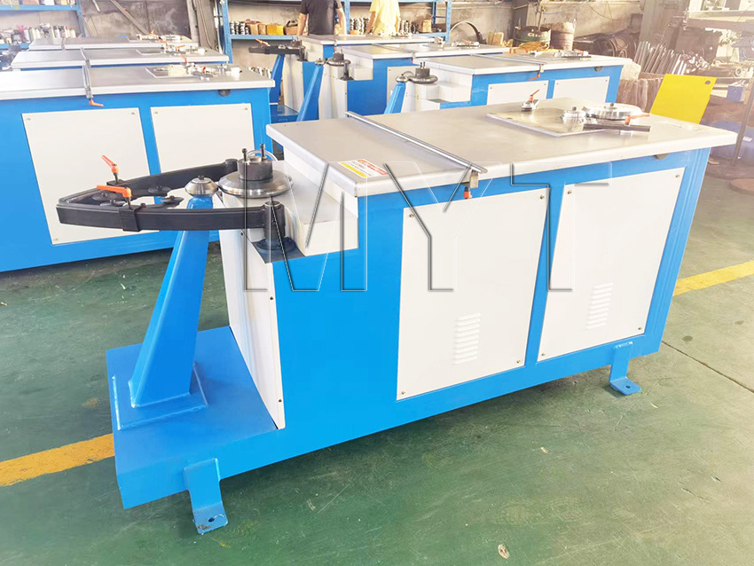 MYT Elbow making machine for spiral round air duct gorelocker