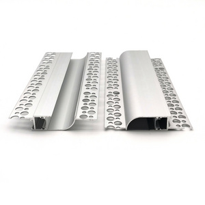 Aluminium Alloy Aluminum Extrusion Profile Telescoping Square Tubing Plate Led Diffuser