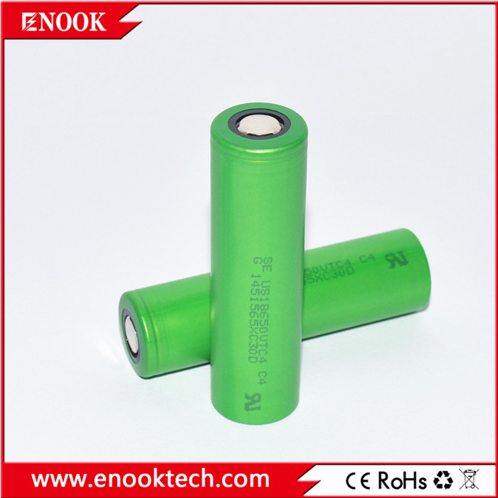 wholesale e bike battery 3.6V 18650 US18650VTC4 2100mAh 18650 30A Max Continuous Discharge Screwdriver Battery For Sony VTC4