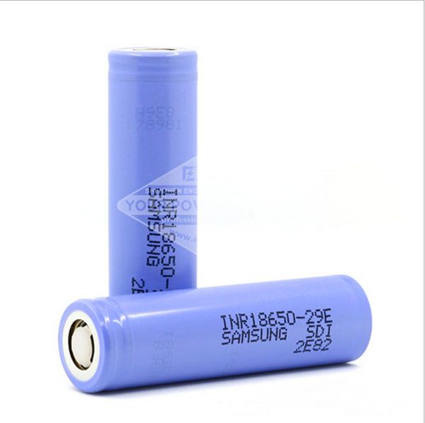 INR 18650 29E 3.6v 2900mAh lithium ion battery