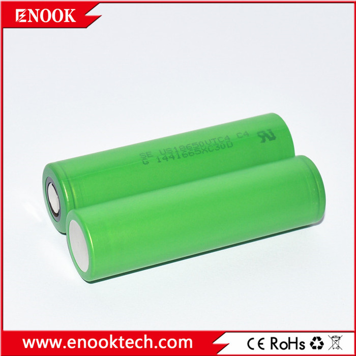 wholesale e bike battery 3.6V 18650 US18650VTC4 2100mAh 18650 30A Max Continuous Discharge Screwdriver Battery For Sony VTC4