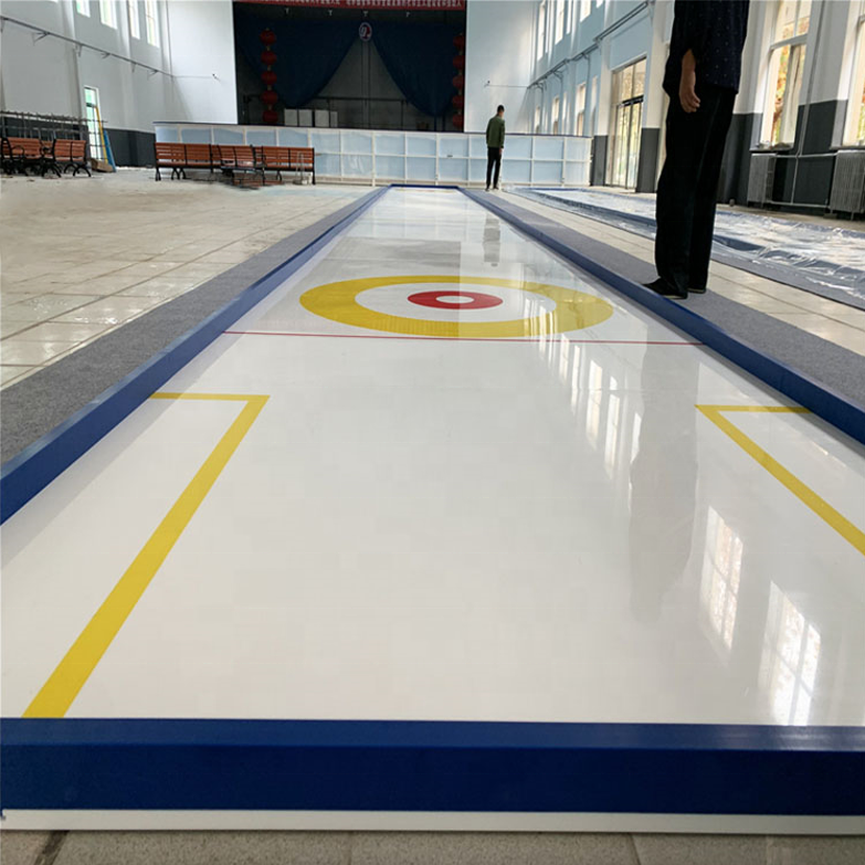 Synthetic Outdoor Curling Sports Ice Rink Boards